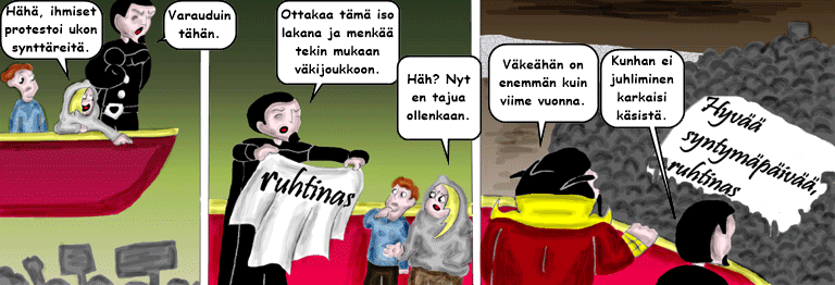 Darol VS Leopold comic strip