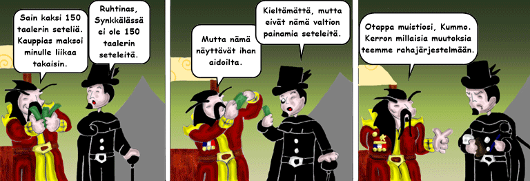 Darol VS Leopold comic strip