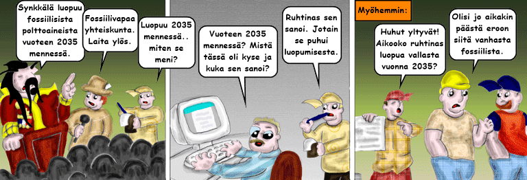 Darol VS Leopold comic strip