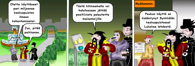 Darol VS Leopold comic strip