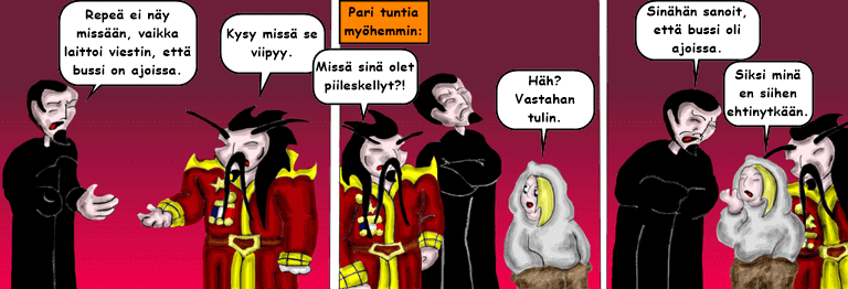 Darol VS Leopold comic strip