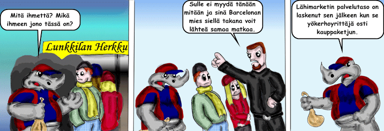 Darol VS Leopold comic strip