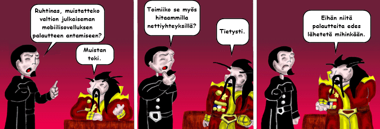 Darol VS Leopold comic strip