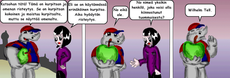Darol VS Leopold comic strip