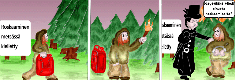 Darol VS Leopold comic strip