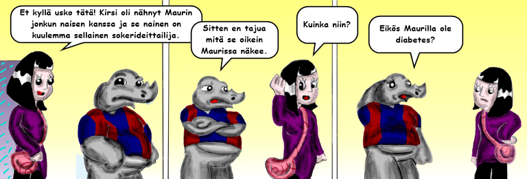 Darol VS Leopold comic strip