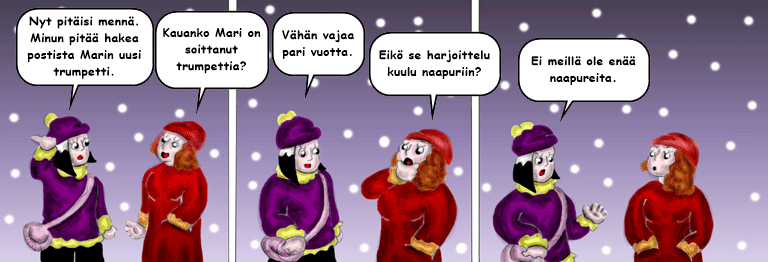 Darol VS Leopold comic strip