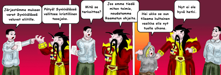 Darol VS Leopold comic strip