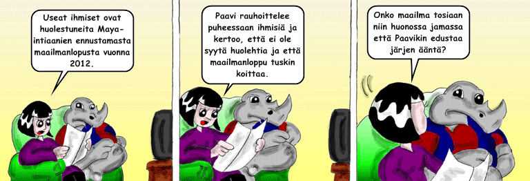 Darol VS Leopold comic strip