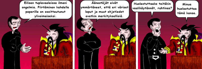 Darol VS Leopold comic strip