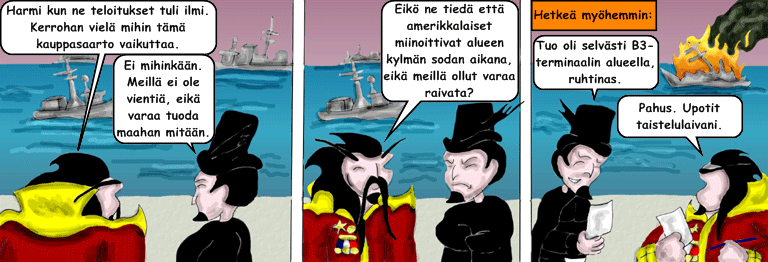 Darol VS Leopold comic strip