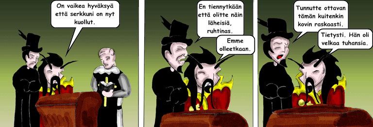 Darol VS Leopold comic strip