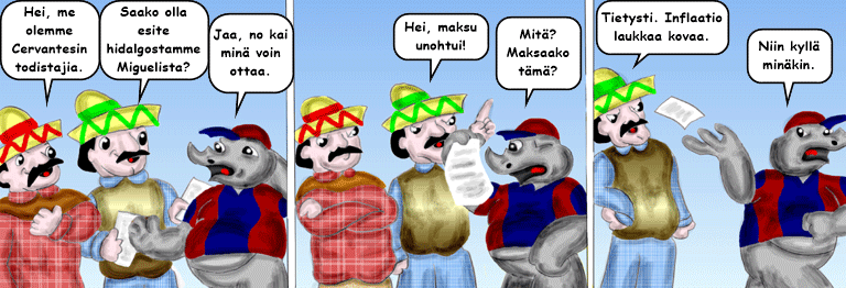Darol VS Leopold comic strip