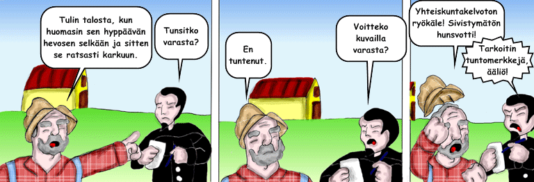 Darol VS Leopold comic strip