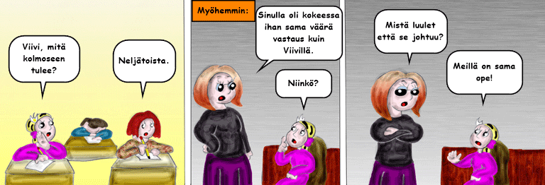 Darol VS Leopold comic strip